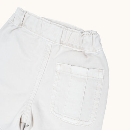 ORGANIC TWILL SUMMER SHORTS - Petit Smiles