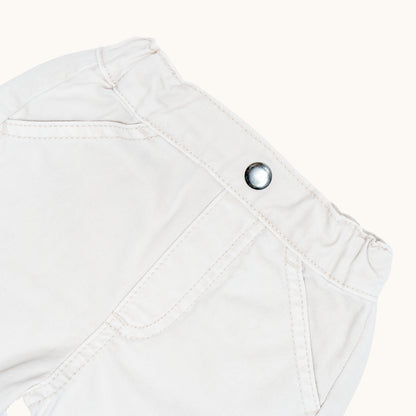 ORGANIC TWILL SUMMER SHORTS - Petit Smiles