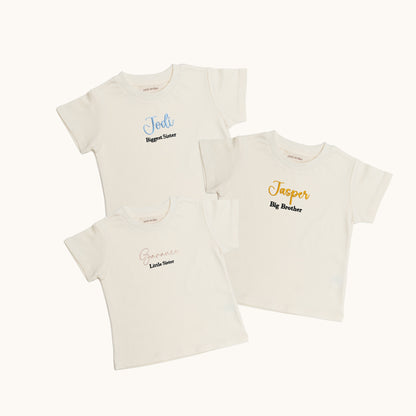 Little Sister: Kids Organic Tee - Petit Smiles