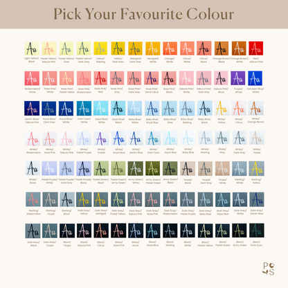 Pick Your Favourite Colour Blanket