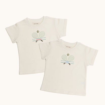 Tennis: Kids Organic Tee - Petit Smiles