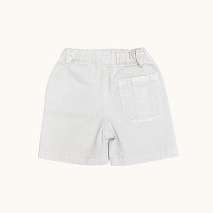 ORGANIC TWILL SUMMER SHORTS - Petit Smiles