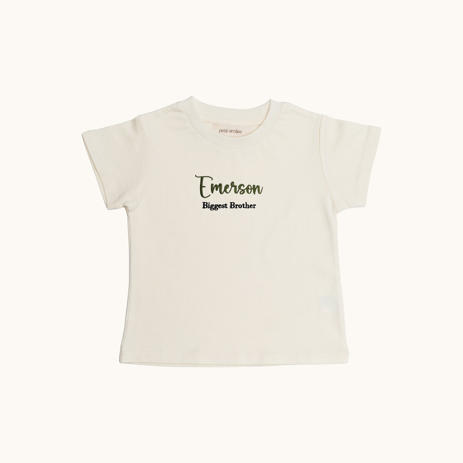 Buy Emerson: Babies & Kids Organic Tee - Petit Smiles