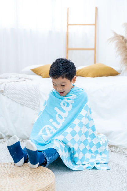 Buy The Checkered - Blanket for Kids - Petit Smiles