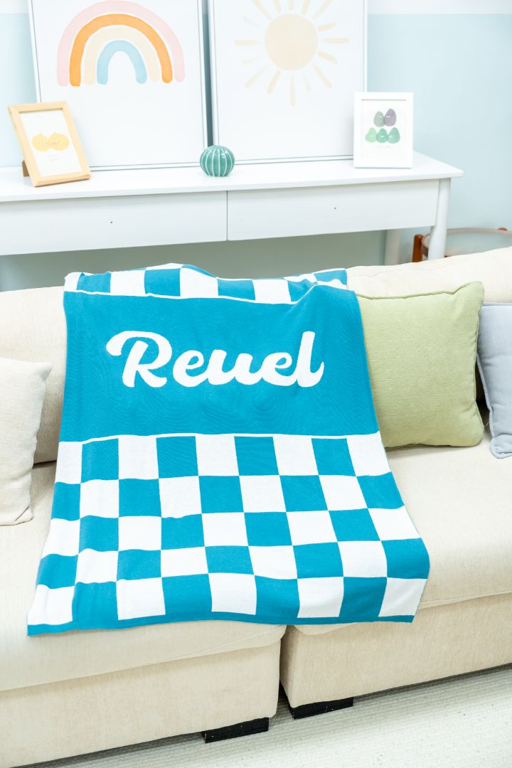 Revel the Checkered: Blanket for Babies - Petit Smiles