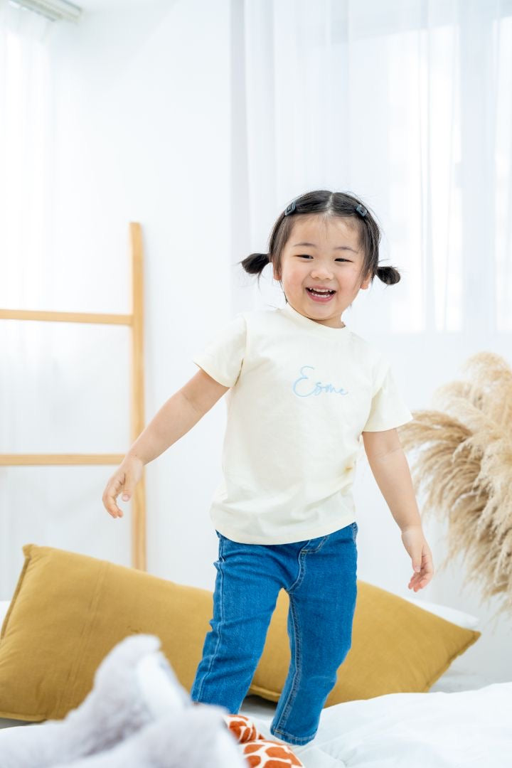 Buy Kids Organic Cotton Tee - Petit Smiles