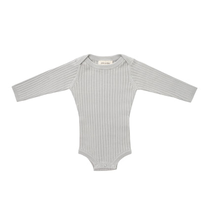 ORGANIC RIB ESSENTIAL BODYSUIT SET (4 Pieces) - Petit Smiles