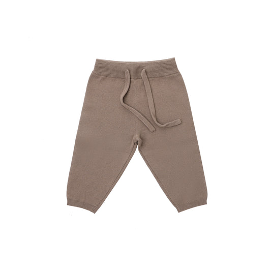 ORGANIC PANT - CHOCO; 100% Organic Cotton; Elastic waistband; With an elastic insert and soft drawstring. 