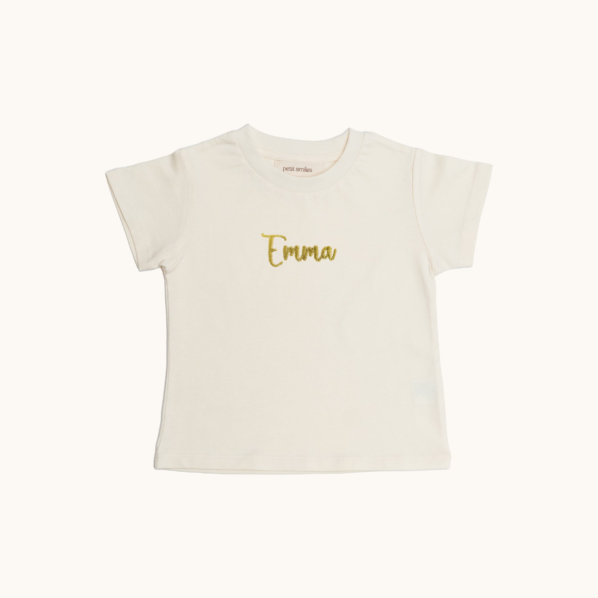 Emma: Kids Organic Cotton Tee - Petit Smiles