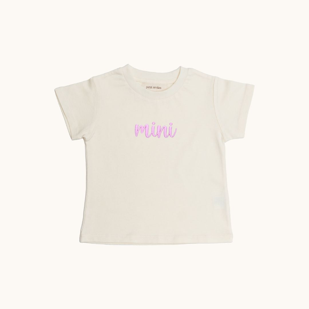 MINI - BABIES & KIDS ORGANIC TEE - Petit Smiles